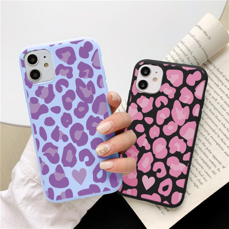 Bright Coloured Leopard Print Phone Case For Samsung Galaxy - Case Monkey