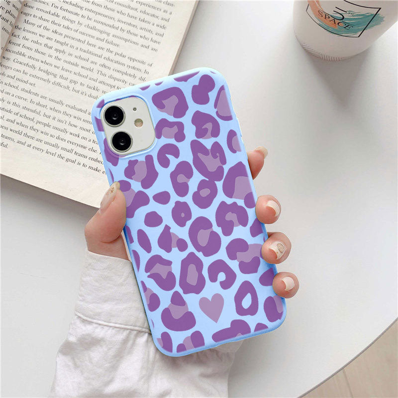 Bright Coloured Leopard Print Phone Case For Samsung Galaxy - Case Monkey