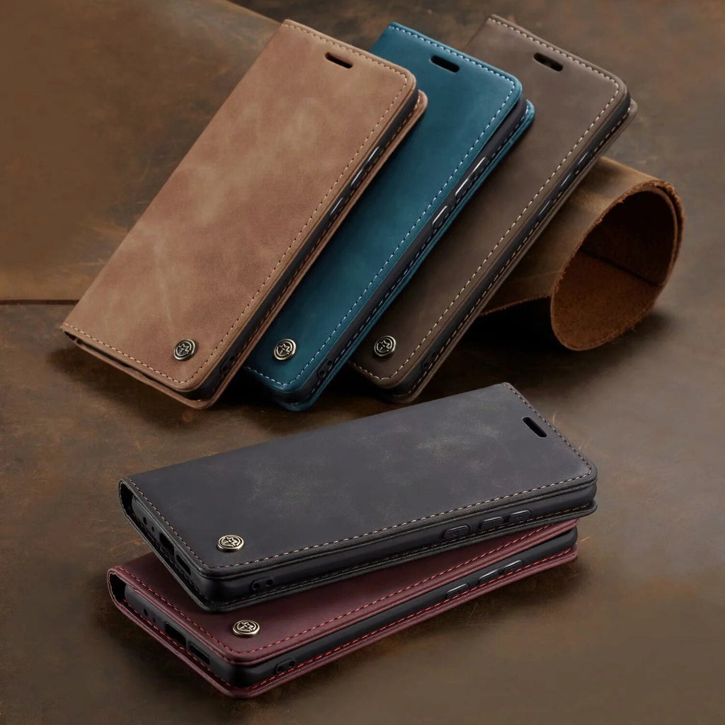 Flip Leather Wallet Case for Samsung - Case Monkey