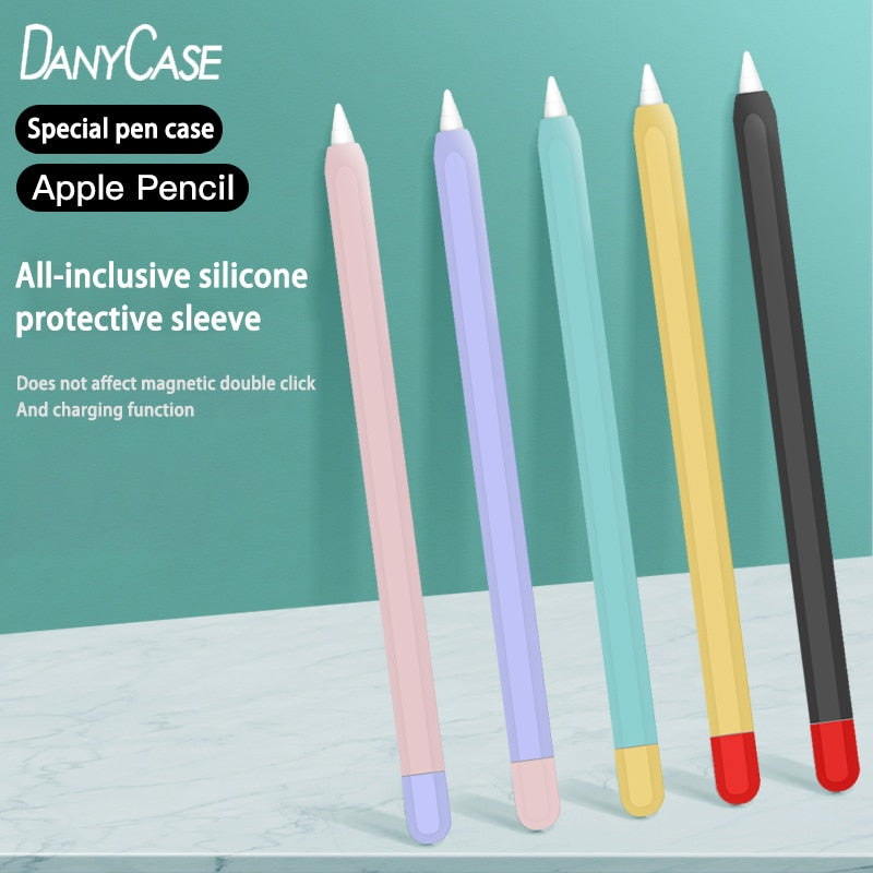 Soft Silicone Apple Pencil Cases For iPad - Case Monkey