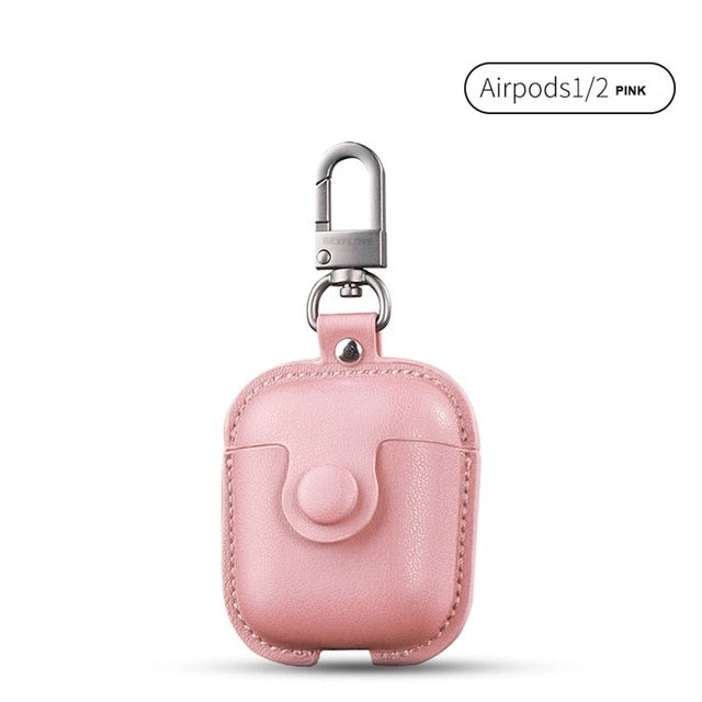 Leather Case Cover For Airpods - Case Monkey