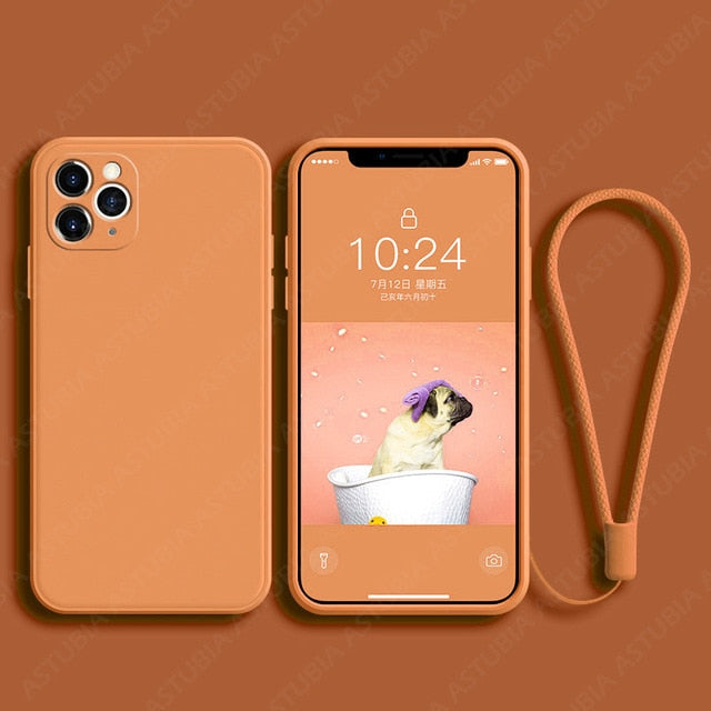 Silicone Case For iPhone With Strap - Case Monkey