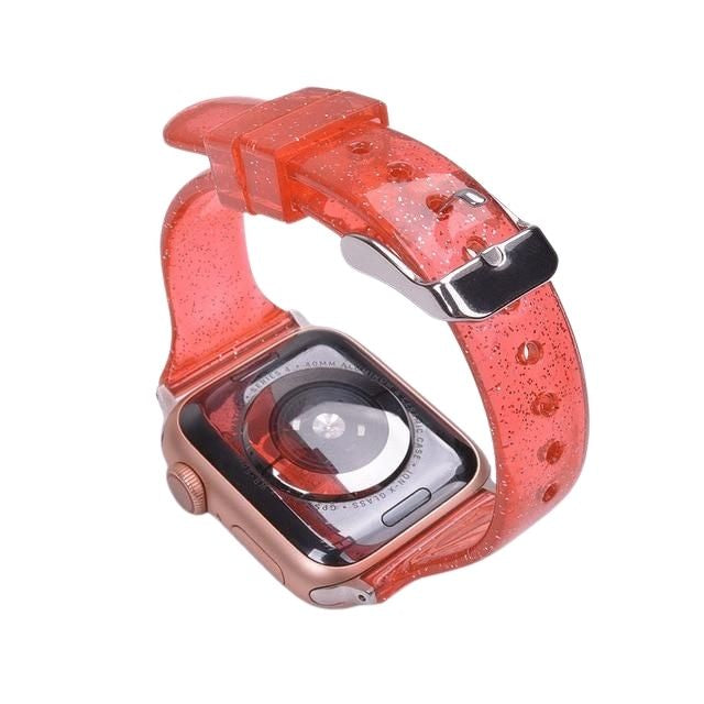 Glitter Silicone Watch Strap for Apple Watch - Case Monkey