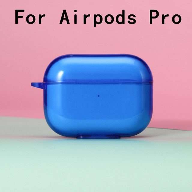 Silicone Fluorescent Transparent Case for Airpods - Case Monkey