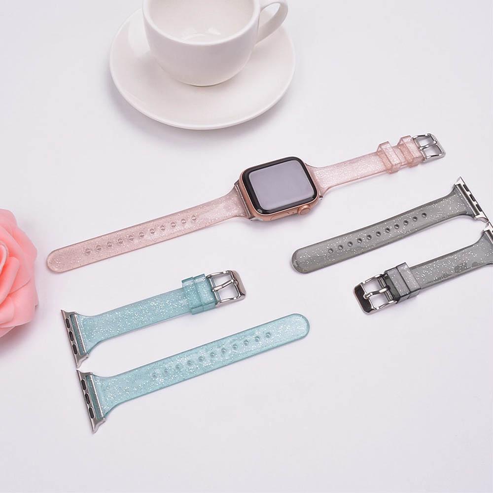 Glitter Silicone Watch Strap for Apple Watch - Case Monkey